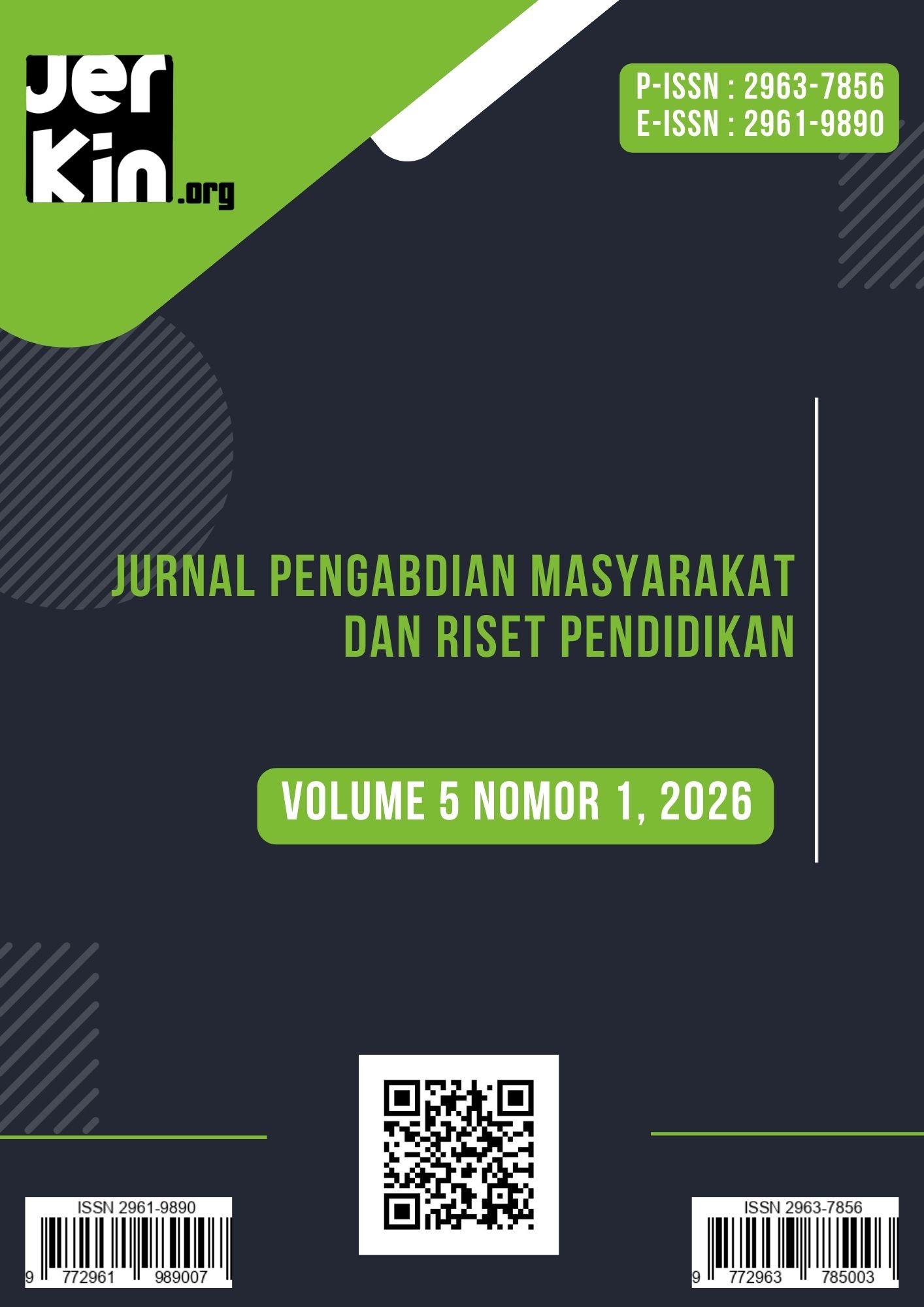 					View Vol. 5 No. 1 (2026): Jurnal Pengabdian Masyarakat dan Riset Pendidikan Volume 5 Nomor 1 (Juli 2026 - September 2026)
				